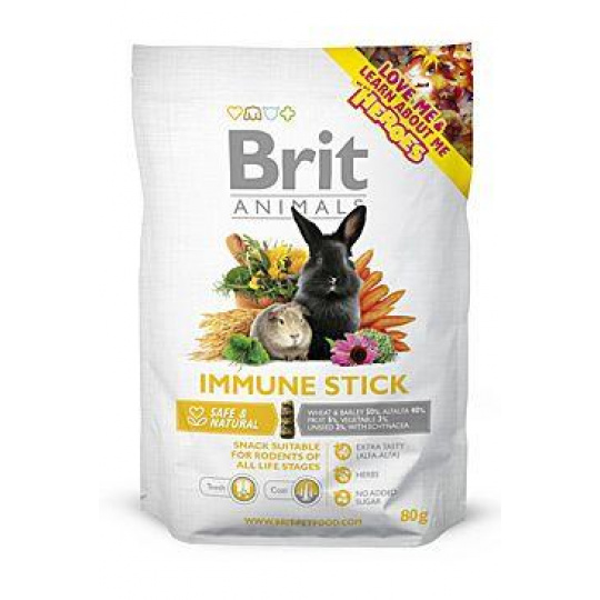 Brit Animals  Immune Stick for Rodents 80g