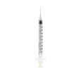 Striekačka KRUUSE U100 inzulínová 3-dielna, 1 ml s ihlou 29 G x 1/2