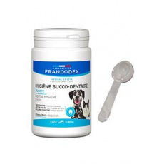 Francodex Zubná pasta v prášku pes, mačka 150g