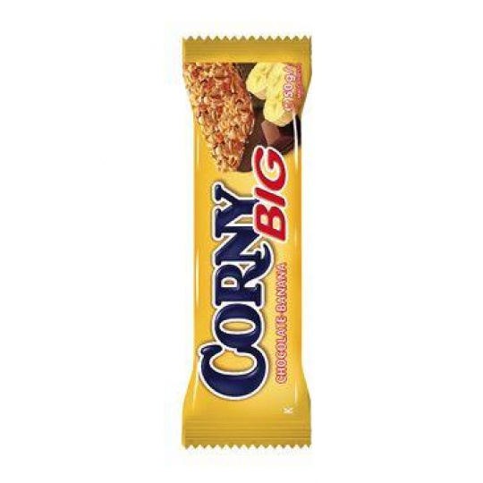 Cukrovinky müsli tyč. Corny Big banán 50g Cukrovinky müsli tyč. Corny Big banán 50g