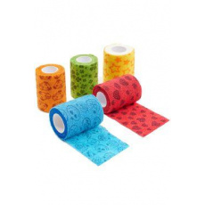 Elastická bandáž. Fun-Flex Care 5cmx4,5m Mix farieb 10ks Elastická bandáž. Fun-Flex Care 5cmx4,5m Mix farieb 10ks
