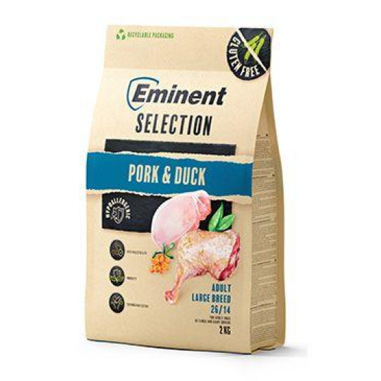 Eminent Dog Selection Adult Large Breed Pork&Duck 2kg