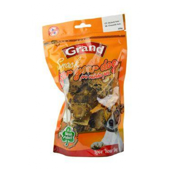 GRAND Dog pôv. Suš. Mňamka chvostík rezaný 200g