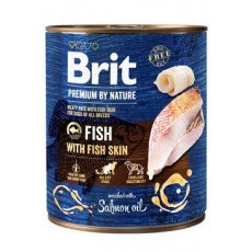 Brit Premium Dog by Nature  konz Fish & Fish Skin 800g