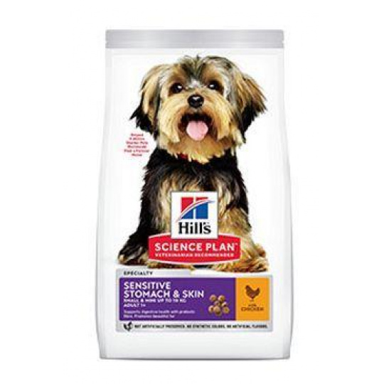 Hill's Can. SP Sensitive Adult Small Chicken 6kg