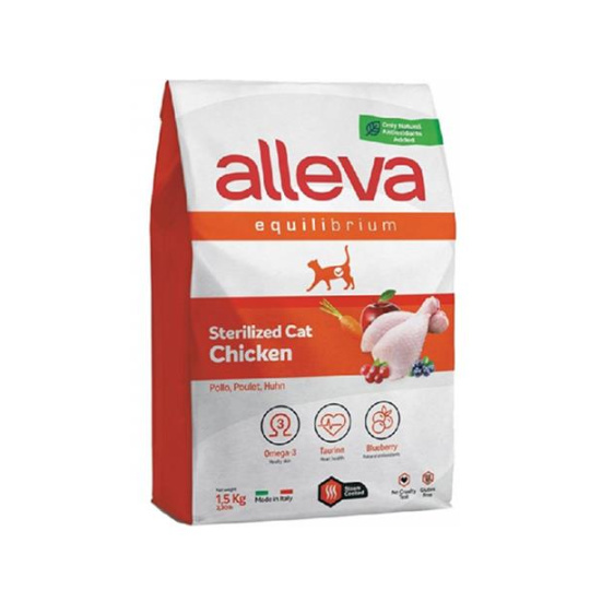 Alleva SP EQUILIBRIUM cat chicken sterilised 1,5 kg