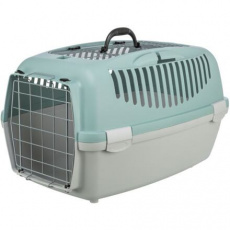 Transportný box CAPRI III Open Top, S: 40x38x61cm (max. 12kg), svetlosivá/šalviová