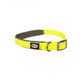 Obojok DUVO+ Nastaviteľný plastový žltý 35-55cm/20mm