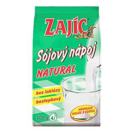 Nápoj Zajíc sojový Natural Mogador plv 400g