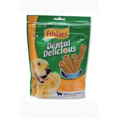 Friskies pochoutka pes DentalDelicious Med&Large 200g