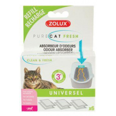 PURECAT Refill osviežovač a pohlcovač zápachu 6x Zolux PURECAT Refill osviežovač a pohlcovač zápachu 6x Zolux