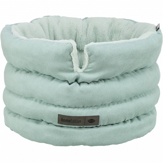HOME Edition pelech LIANO Soft, okrúhly s vysokým okrajom, ø 45 cm, šalviová