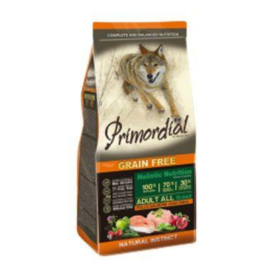Primordial Dog GF Adult Chicken&Salmon 12kg