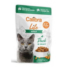 Calibra Cat Life kapsička Adult Duck in gravy 85g Calibra Cat Life kapsička Adult Duck in gravy 85g