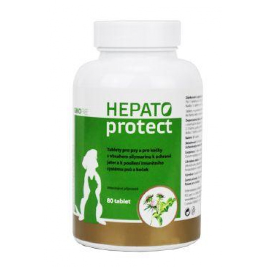 HEPATOprotect tablety pre psy a mačky 80tbl