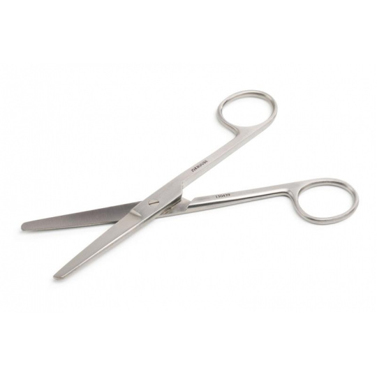 Nožnice chirurgické KRUUSE rovné, tupé T/T 145 mm Nožnice chirurgické KRUUSE rovné, tupé T/T 145 mm