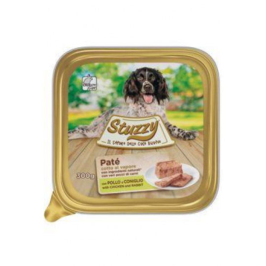 Stuzzy Dog vanička Adult Paté kuracie/králičie 300g Stuzzy Dog vanička Adult Paté kuracie/králičie 300g
