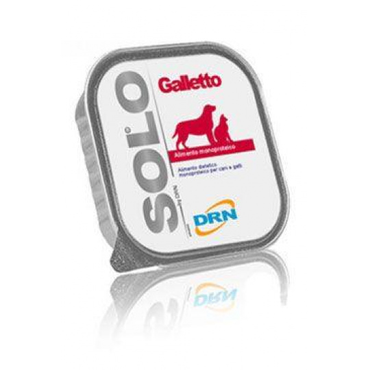 SOLO Galleto 100% (kohútik) vanička 300g