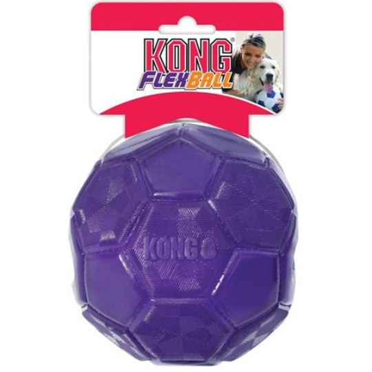 Hračka Kong Dog FlexBall Lopta, guma termoplastická, priemer 14  cm