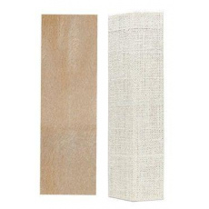 Škrabadlo na stenu rohové 80cm béžová KAR