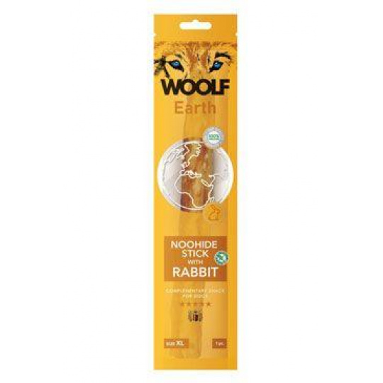 WOOLF Earth poh. NooHide XL Stick with Rabbit 85g