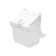 Krmítko plastové závesné. malé pre vtáky, exoty 1ks