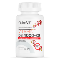 Vitamín D3 4000 + K2 - OstroVit Vitamín D3 4000 + K2 - OstroVit