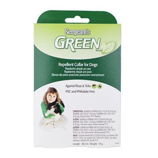 Sergeanťs Green obojek pro psy 60cm 1ks