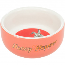 Keramická miska Honey-Hopper pre morča, králika 250ml/11cm Keramická miska Honey-Hopper pre morča, králika 250ml/11cm