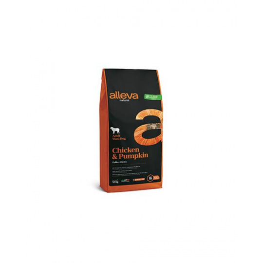 Alleva NATURAL dog adult maxi kuracie & tekvica 2 kg