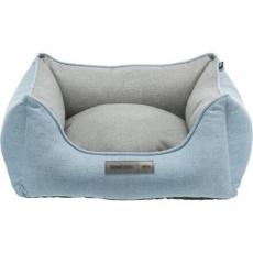 Obdĺžnikový pelech LONA, svetlomodrá/sivá