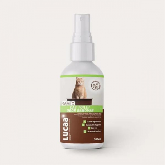 LUCAA+ Cat Toilet Odor Remover 300 ml LUCAA+ Cat Toilet Odor Remover 300 ml
