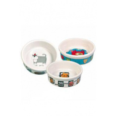 Miska keramická kočka s motivem mix 200ml 11cm TR Miska keramická kočka s motivem mix 200ml 11cm TR