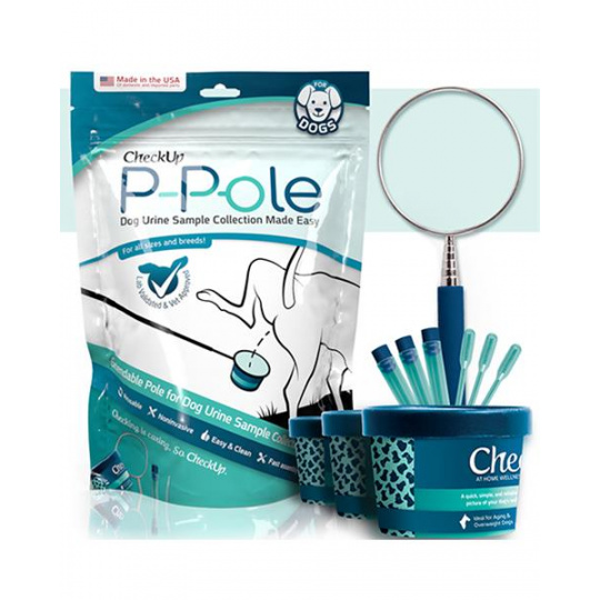 CheckUp P - Pole set na neinvazívny odber moču psa - sada