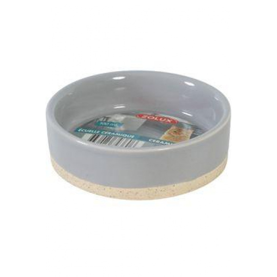 Miska keramická OLARIA 100ml sivá Zolux Miska keramická OLARIA 100ml sivá Zolux