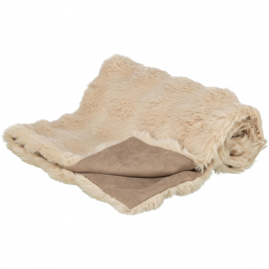 Deka ELLI Soft Edition 70 x 50 cm, dvojvrstvová, plyš / zamat, piesková Deka ELLI Soft Edition 70 x 50 cm, dvojvrstvová, plyš / zamat, piesková