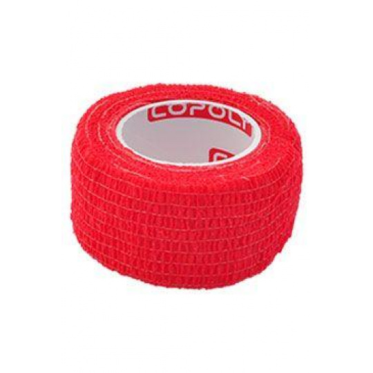 Elastická bandáž. CoPoly 2,5cm x 4,5m červená Elastická bandáž. CoPoly 2,5cm x 4,5m červená