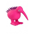 Hračka pes WHISTLE latex, pískacia, ružová 11,5cm Kiwi