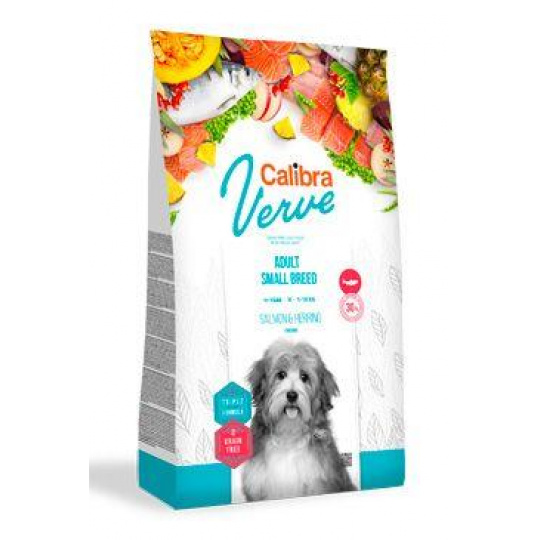 Calibra Dog Verve GF Adult Small Salmon&Herring 1,2kg