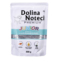 Dolina Noteci Premium Junior bohaté na jehněčí - mokré krmivo pro štěňata středních a velkých plemen - 300g