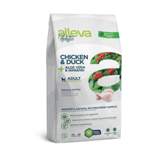 Alleva HOLISTIC dog adult medium kuracie & kačacie 2 kg