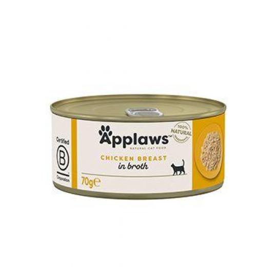 Applaws Cat konz. Adult Broth kuracie prsia 70g
