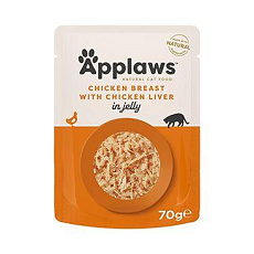 Applaws Cat kapsička Adult Jelly kuracie prsia s pečeňou 70g Applaws Cat kapsička Adult Jelly kuracie prsia s pečeňou 70g