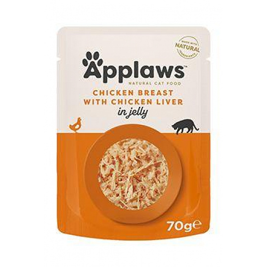 Applaws Cat kapsička Adult Jelly kuracie prsia s pečeňou 70g Applaws Cat kapsička Adult Jelly kuracie prsia s pečeňou 70g