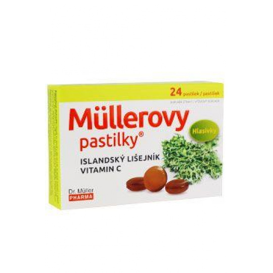Dr.Muller Pastilky s Islandským lišajníkom 24ks