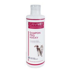 Šampon pro kočky CANAVET s antipar. přísadou 250ml Šampon pro kočky CANAVET s antipar. přísadou 250ml