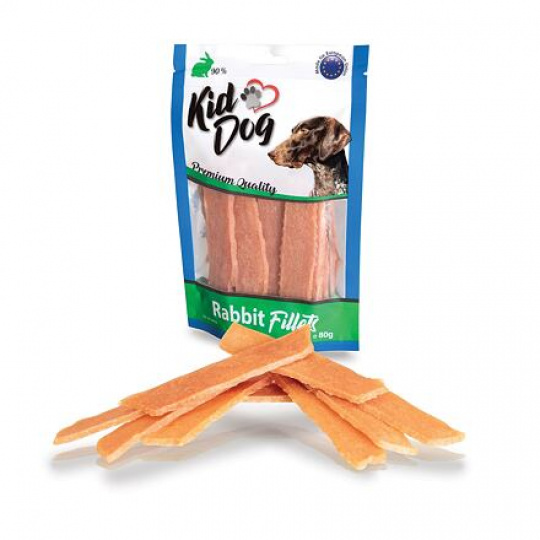 KIDDOG králičie filetované mäso 80 g