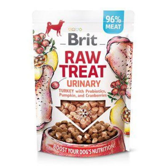 Brit Raw Treat Dog Urinary, Turkey 40g