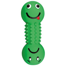 Latexová činka s obličejem, plněná, různé barvy 19 cm Latexová činka s obličejem, plněná, různé barvy 19 cm