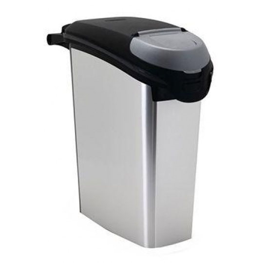 Curver Kontajner na suché krmivo strieborný 54l/20kg pes